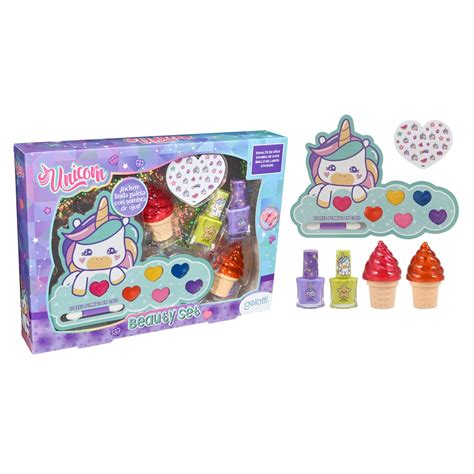 Ripley Estuche Mediano De Maquillaje Infantil Gelatti Unicornio