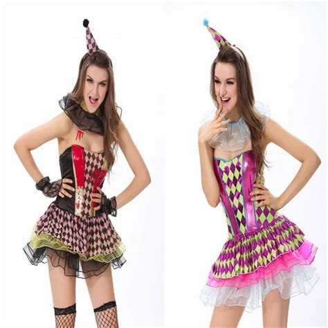 Popular Black Clown Costume Buy Cheap Black Clown Costume Lots From