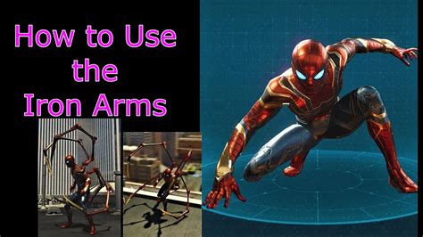 How To Use The Iron Arms In The Iron Spider Suit Marvels Spider Man