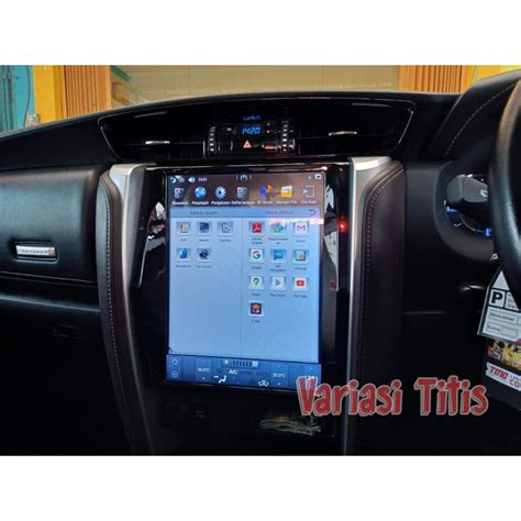 Jual HEAD UNIT TESLA ANDROID MIRAI OEM FORTUNER VRZ Bergaransi 2 Tahun