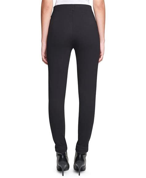 Calvin Klein Faux Leather Leggings Macys