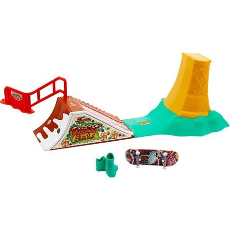 Mattel Hot Wheels Skates fingerboard skatepark herní set Dezert Maxíkovy hračky