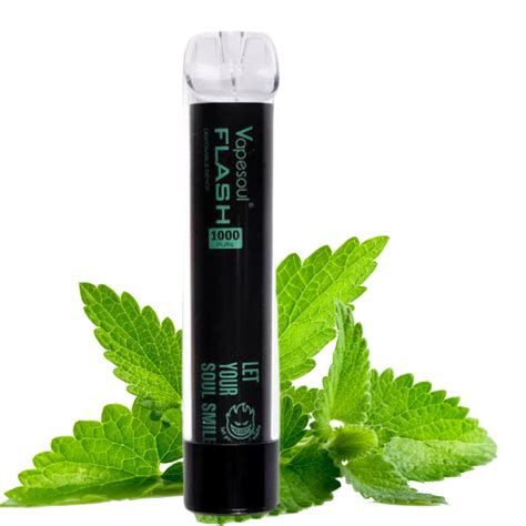 Pod Descart Vel Mint Puffs Vapesoul Cigarro Eletr Nico Pre O