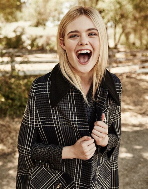 Elle Fanning In The Edit Magazine September 10th 2015 By Billy Kidd