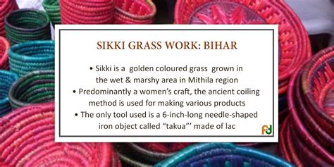 Indian Diplomacy On Twitter Sikki Grass Craft Bihar An Ancient