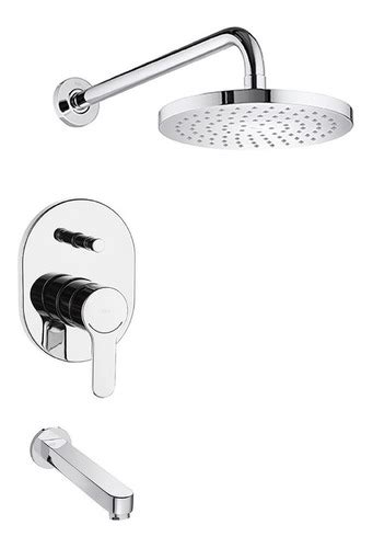 Combo Griferia Roca L20 Embutir Lavatorio Bidet Ducha P FILHOS SRL