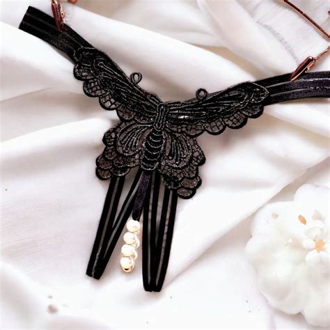 Open Crotch Lingerie Etsy
