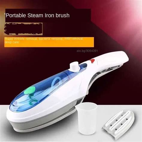 Портативен уред, парна ютия за гладене и почистване, с пара, Tobi Парна ...