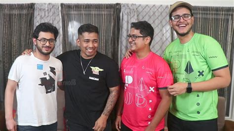 Carryminati Scout Mortal Triggered Insaan In One Frame At ‘playground’ Show Launch Youtube