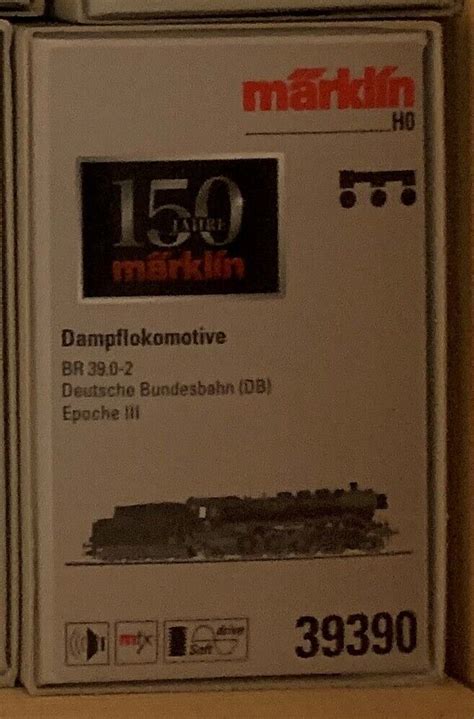 M Rklin Personenzug Dampflokomotive Br Der Db Mfx Ovp