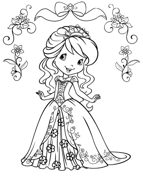 Butterfly Princess Coloring Pages at GetDrawings | Free download