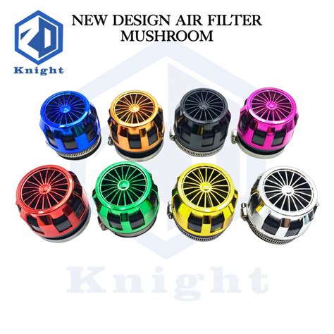 Knight Motorcycle 1pc New Design Air Filter Cleaner Mushroom Type