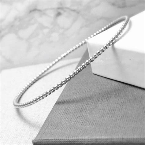 Sterling Silver Bangle Set Of 4 Silver Stacking Bangles Etsy