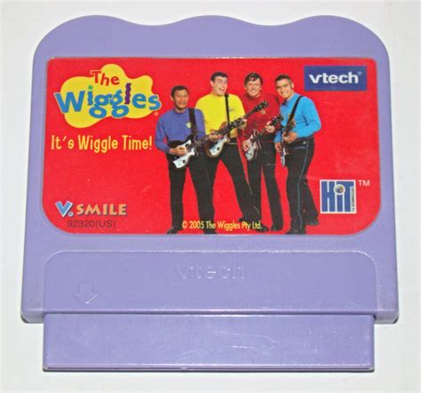 vtech - V.smile - The Wiggles - It's Wiggle Time! (Cartridge Only) - Video Games