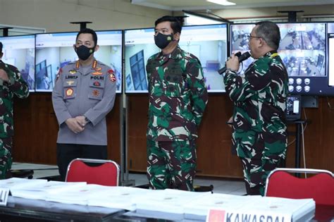 Panglima TNI Dan Kapolri Tinjau Fasilitas Pendidikan Sesko TNI