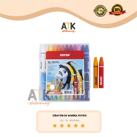 Jual Crayon Warna Oil Pastel Krayon Minyak Joyko Titi Op S Colors