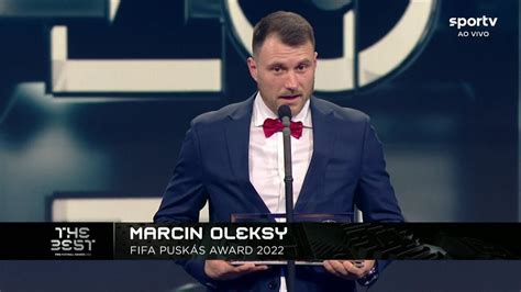 Fifa The Best Oleksy leva o Prêmio Puskás 2022 de golaço futebol