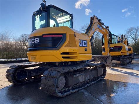 9 Ton Mini Digger • Zero Tail Swing Mini Jcb 85z 1 From Ridgway