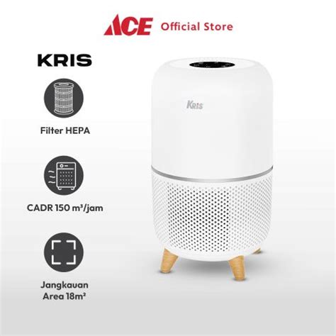 Jual Ace Kris M Air Purifier Cadr M Jam Putih Penjernih