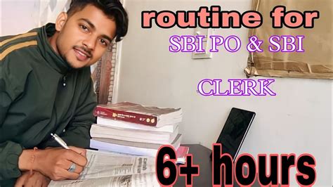 Routine For Sbi Po And Sbi Clerk Hours Study Sbiclerk Sbipo