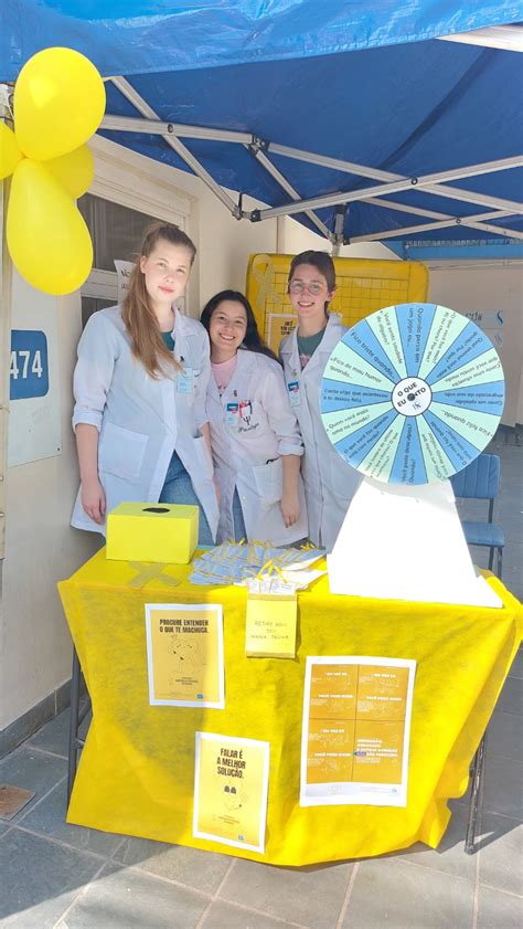 Hospital Santa Cruz promove ação alusiva ao Setembro Amarelo Hospital