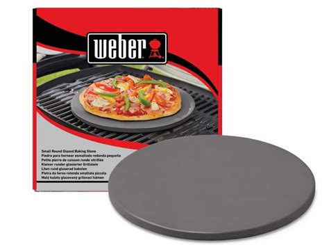 Weber Pierre à Pizza Artisanale Pierre de Cuisson Vitrifiée pour