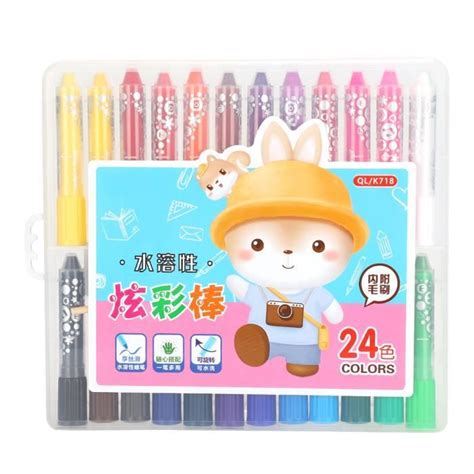 Tmishion Crayon Soyeux De Couleurs Crayon Soyeux Color Rotatif