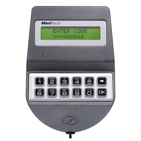 minitech keypad safelock systems