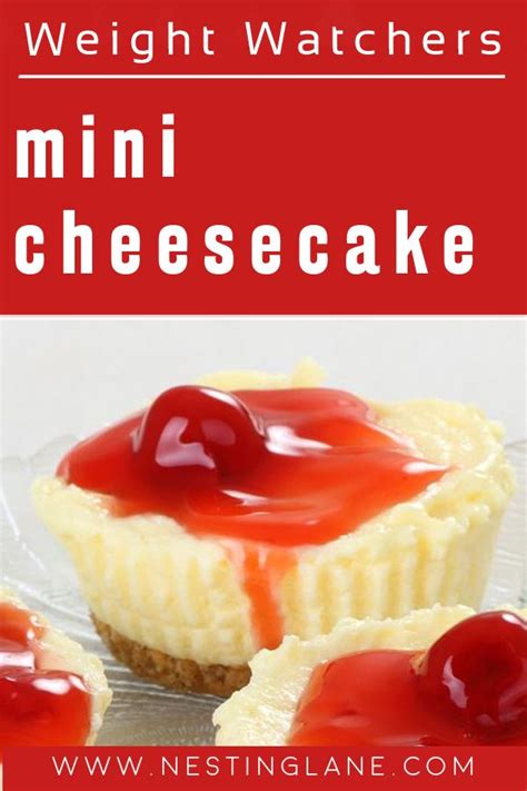 Weight Watchers Mini Cheesecakes Recipe Weight Watchers Recipes Desserts Low Calorie Desserts