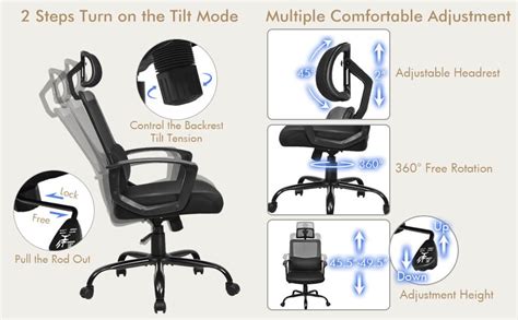 Ergonomic Chair Diagram