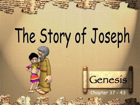 The Story Of Joseph By A2croft Via Slideshare Bible Lessons For Kids