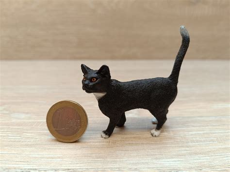 Schleich Bzw Wwf Katze Stehend Schwarz Onlineshop