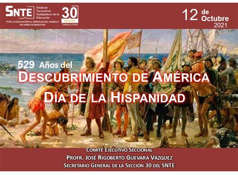 12 De Octubre Día Del Descubrimiento De América Día De La Hispanidad