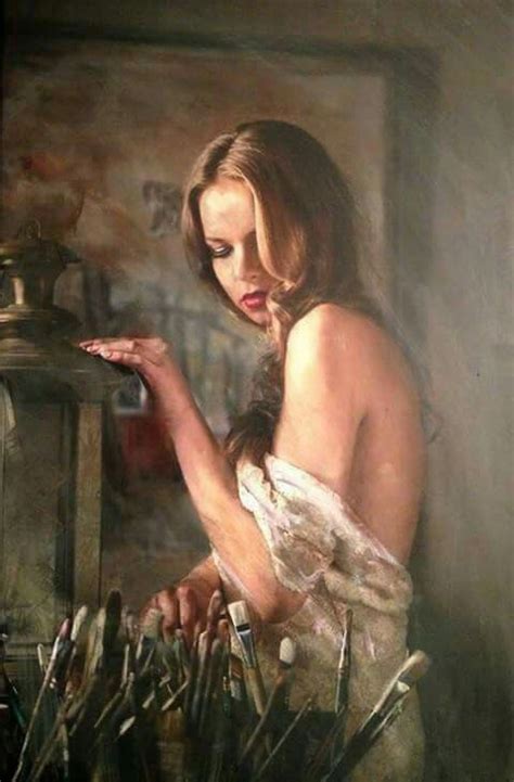 Pin By Walaa Abdel On Paintings Portrait Art Artist Studio Painting