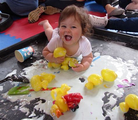 Messy Play Activities With Cornflour Mess Around