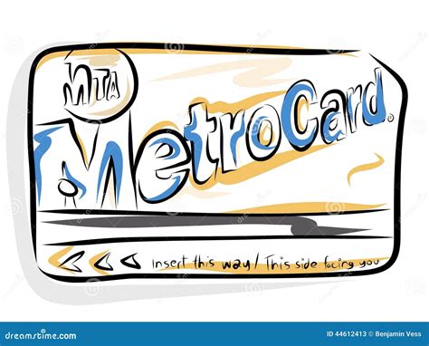 MTA Metrocard Editorial Stock Photo - Image: 44612413