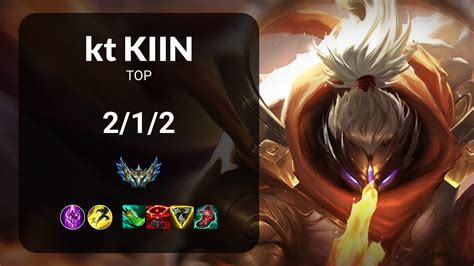 Kt Kiin Jax Vs Camille TOP KR CHALLENGER Patch 14 3 YouTube