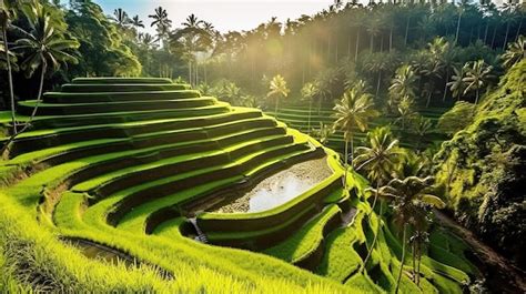 Premium Ai Image Cultural Landscape Of Bali Subak Irrigation Sy