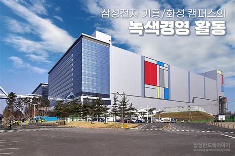 삼성전자 기흥화성캠퍼스 ‘녹색기업 선정 삼성전자 반도체 뉴스룸