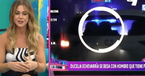 Ducelia Echevarría acepta EN VIVO que tuvo un romance con un hombre