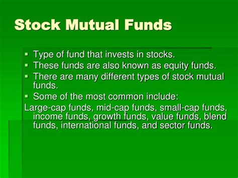 Ppt An Introduction To Mutual Funds Powerpoint Presentation Free