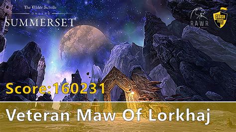 Eso Veteran Maw Of Lorkhaj Hardmode Score Crash Test Raid