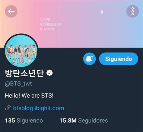 Los Perfil De BTS Y Bighit Han Sido Cambiados Con La Concept Photos F