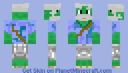 Frog King Minecraft Skin