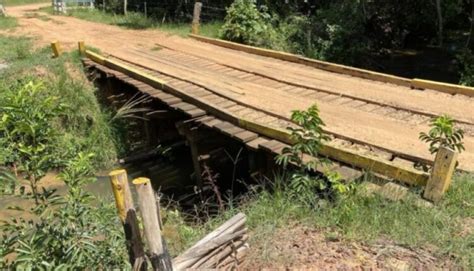 Manuten O Em Ponte Rural Obriga Motoristas A Fazerem Desvio Em Estrada