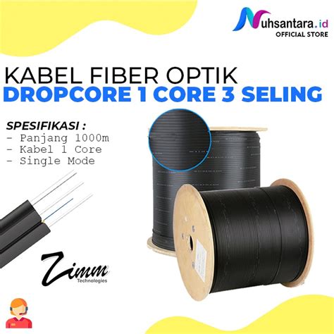 Jual Kabel Core Seling Fiber Optik M Kabel Dropcore Shopee