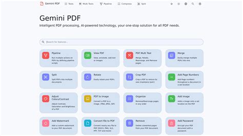 Gemini Pdf Powerful Free Pdf Tools Online Creati Ai