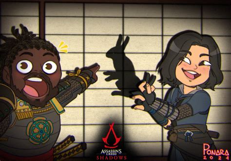 Yasuke And Fujibayashi Naoe Assassin S Creed And 1 More Drawn By