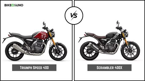 Triumph Speed 400 Vs Scrambler 400X What S Different BikeChuno