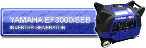 Yamaha Ef Iseb Watt Inverter Generator With Boost Technology